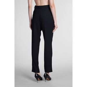IRO Paris Black High Waisted DETA Tailored Pants